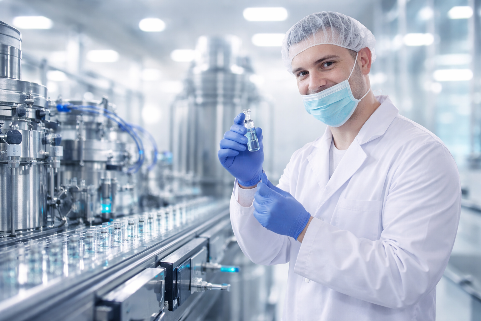 Equipo técnico en maquila veterinaria